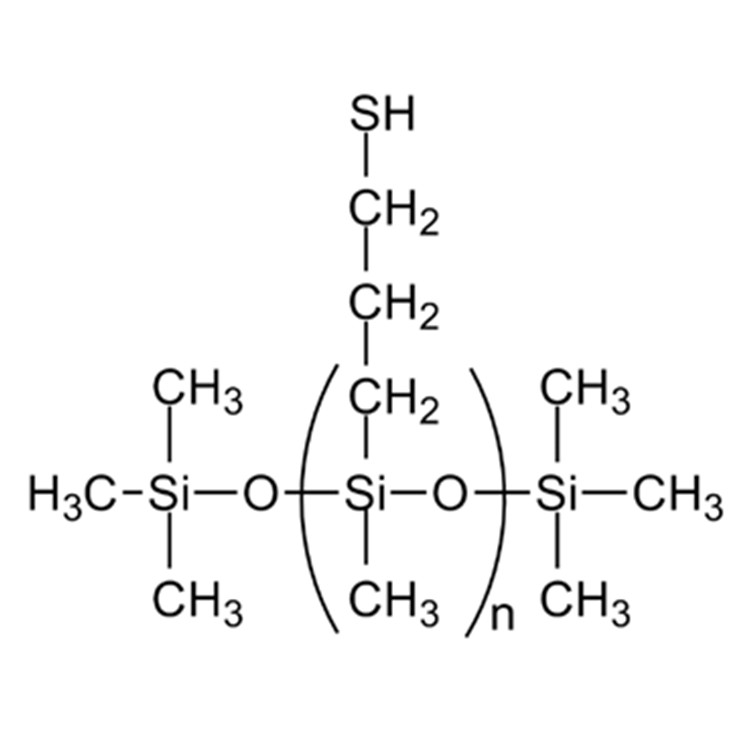 Methyl 3-mercaptopropyl siloxanes